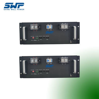 quality SWP48V 100Ah รากติดตั้งที่อยู่อาศัยเก็บพลังงาน 5000-8000 อายุจักร factory